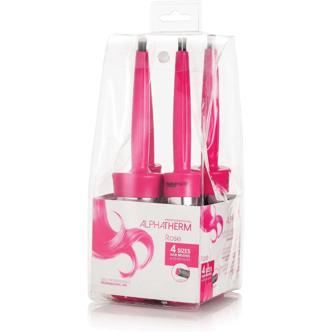 CT-15082.1_XanitaliaPro Thermobürstenset Alpha Therm Rose 4 Stück