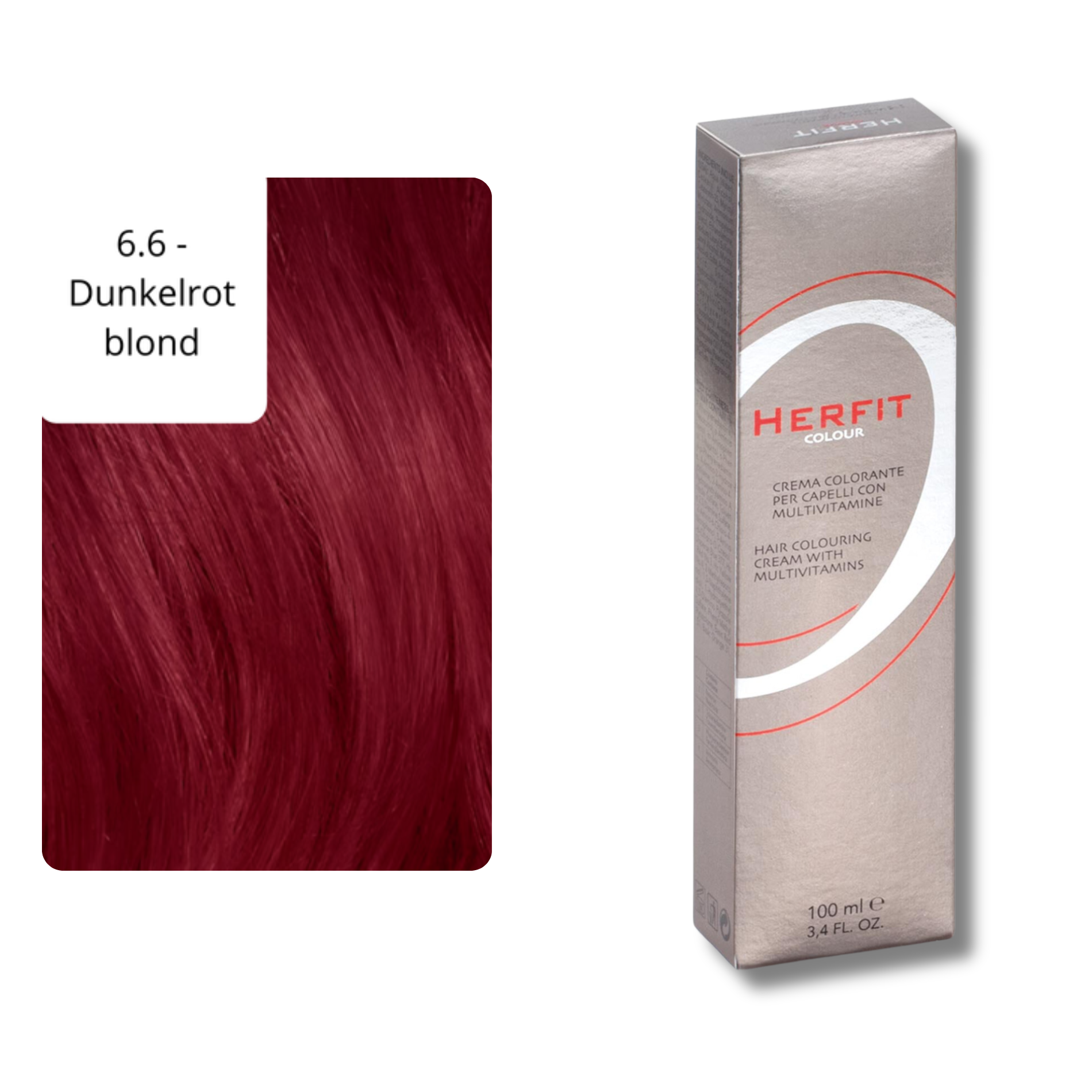 CT-14533.47_Xanitaliapro Haarfärbe-Creme mit Multi-Vitaminen - 100ml - 6.6 - Dunkelrot blond