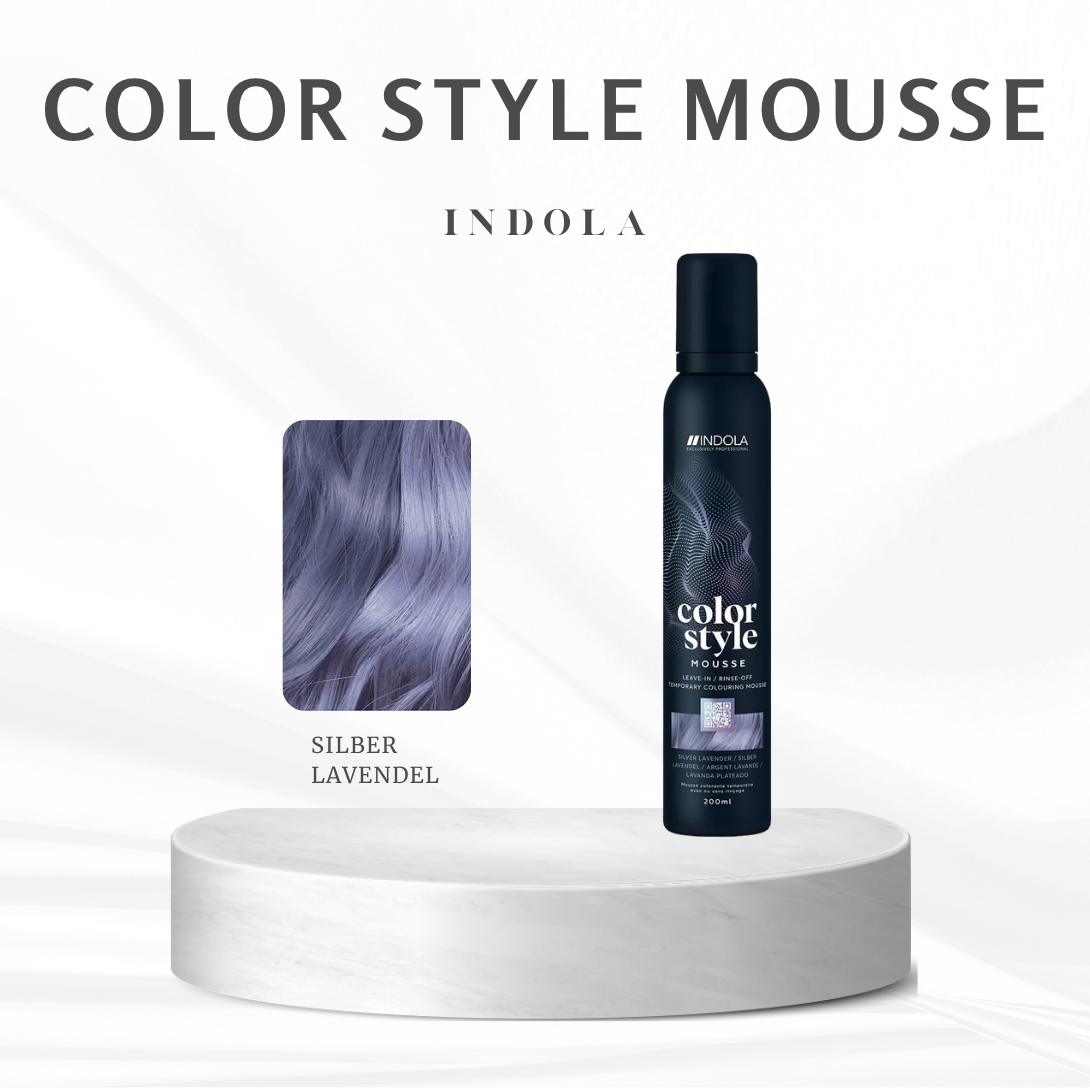 CT-18275.8_Indola Color Style Mousse Silber Lavendel - 200 ml