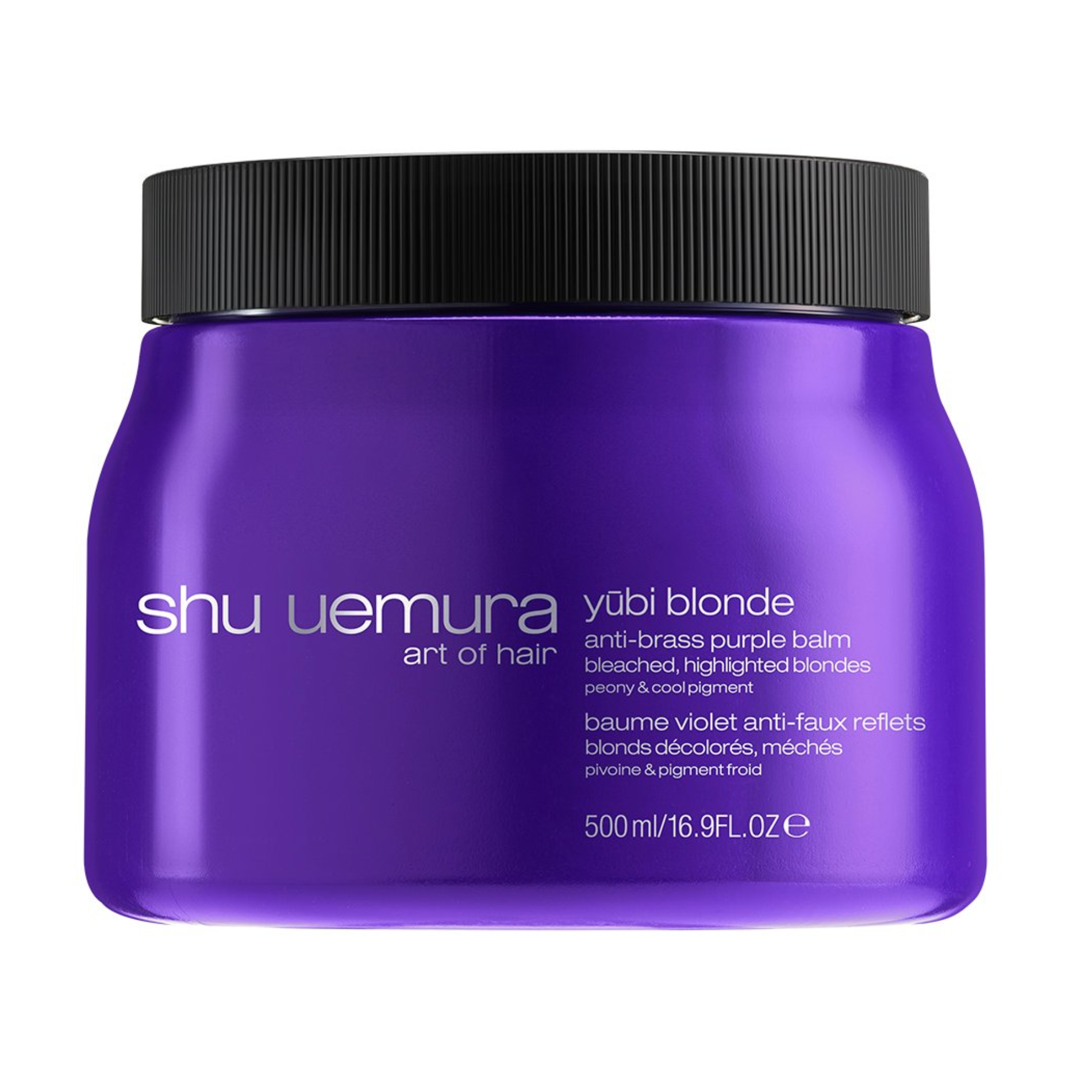 CT-16897.1_shu uemura Yubi Blonde Anti-brass Purple Balm - 500 ml